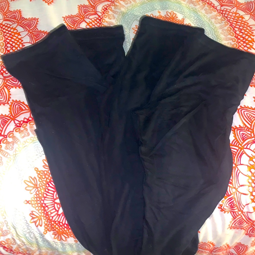 Lot of 4 basic black leggings